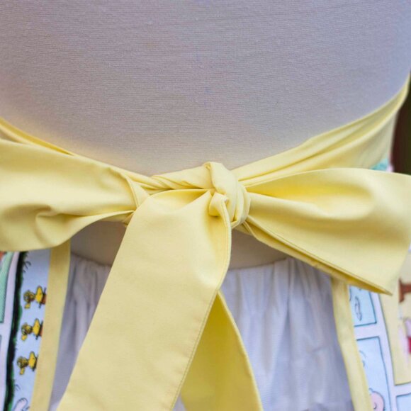 Peanuts Charlie Brown Handmade 50's Style Pin-up apron - One of a kind! - Picture 4 of 5